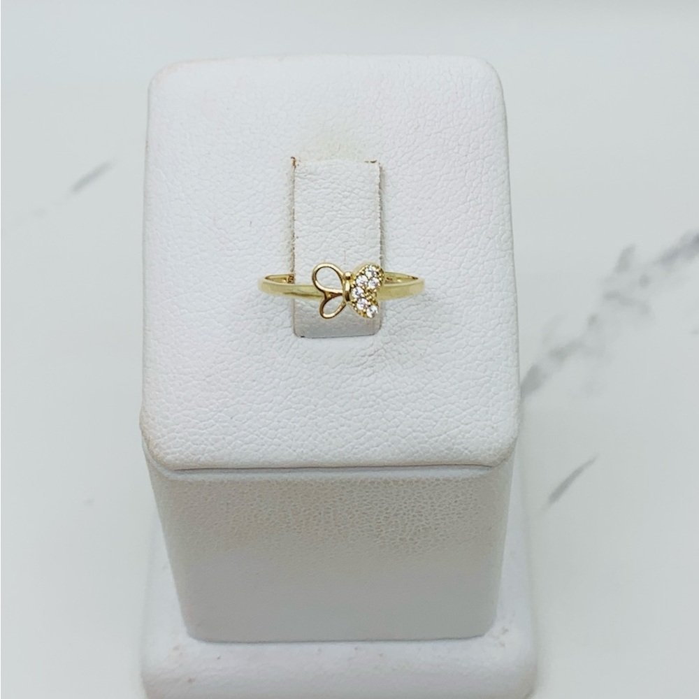 Real 14K Gold ring  ❤️ butterfly ❤️ Ring size 3.5 girl